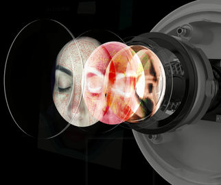 CCD de la solución RGB/UV del megapíxel del equipo 12 de la detección de la piel del análisis de la arruga 110-220V alto