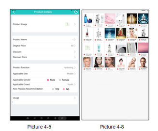 LD6021C accionan la máquina facial del analizador 3D de Moistur para el doctor Beauty Salon