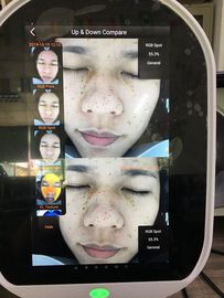 Equipo facial portátil mágico del idioma extranjero del analizador 9 del espejo