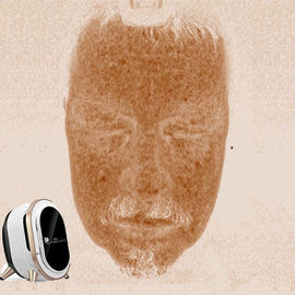 Analizador portátil profesional de la piel, voltaje facial del análisis 110-220V de la piel